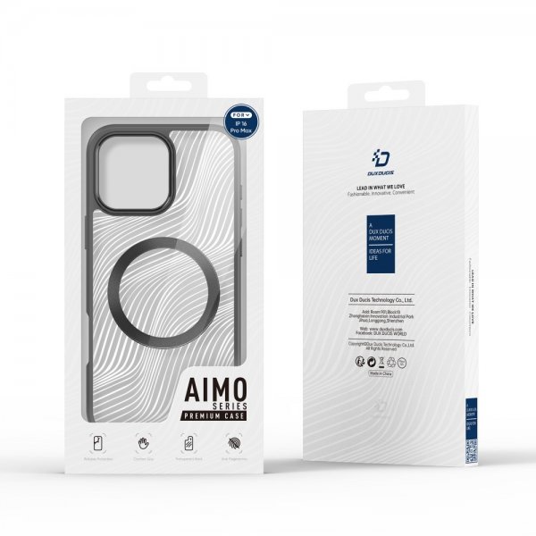 iPhone 16 Pro Max Skal Aimo Series MagSafe Svart