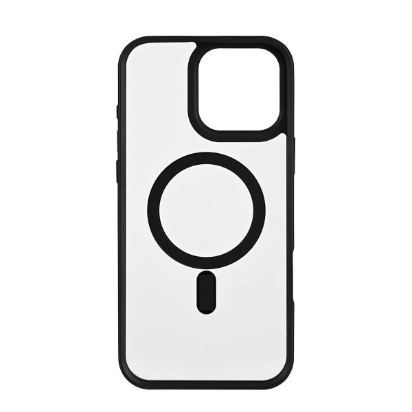 iPhone 16 Pro Max Skal Bumper MagSeries Transparent Svart