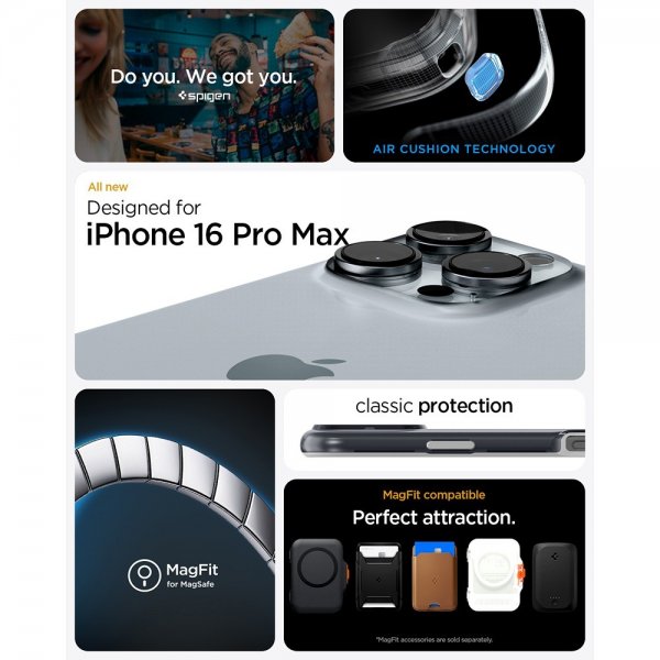 iPhone 16 Pro Max Skal Classic C1 MagFit