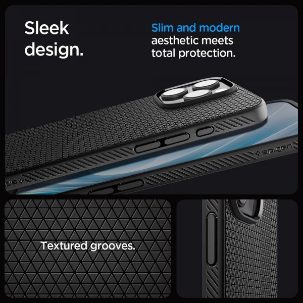 iPhone 16 Pro Max Skal Liquid Air Matte Black