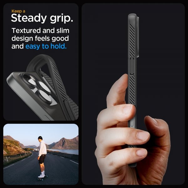 iPhone 16 Pro Max Skal Liquid Air Matte Black