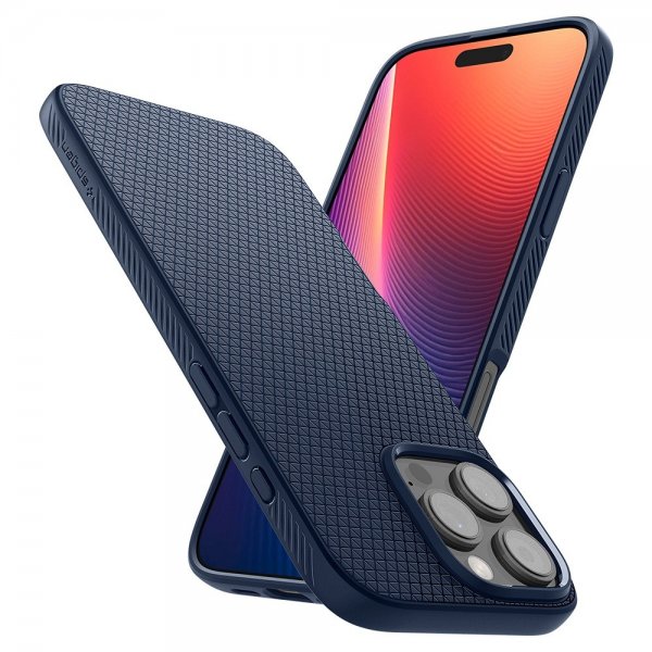 iPhone 16 Pro Max Skal Liquid Air Navy Blue