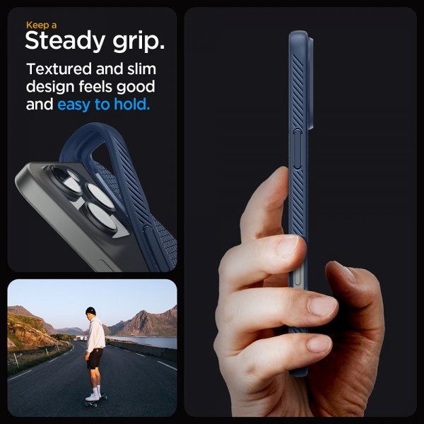 iPhone 16 Pro Max Skal Liquid Air Navy Blue