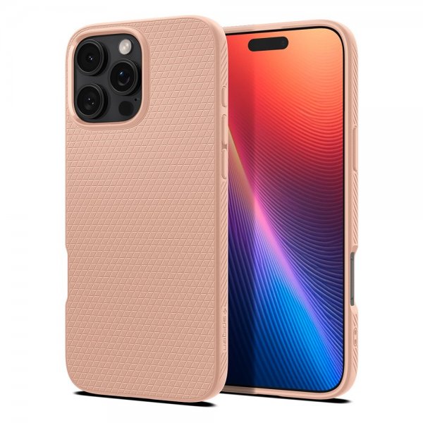 iPhone 16 Pro Max Skal Liquid Air Rose Titanium