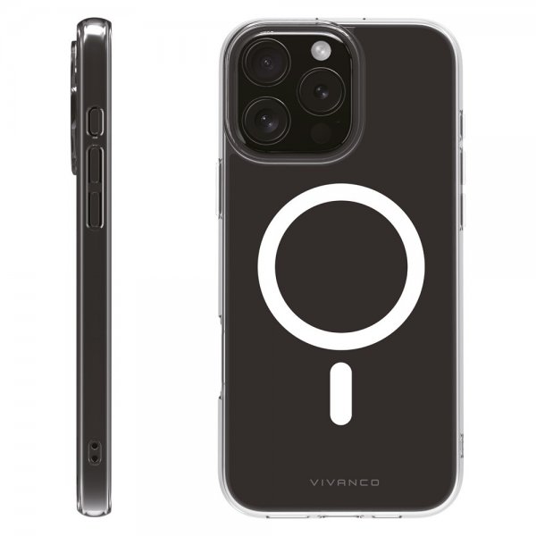 iPhone 16 Pro Max Skal Mag Clear Transparent