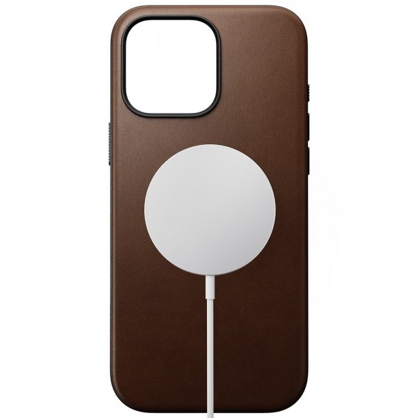 iPhone 16 Pro Max Skal Modern Leather Case Brun