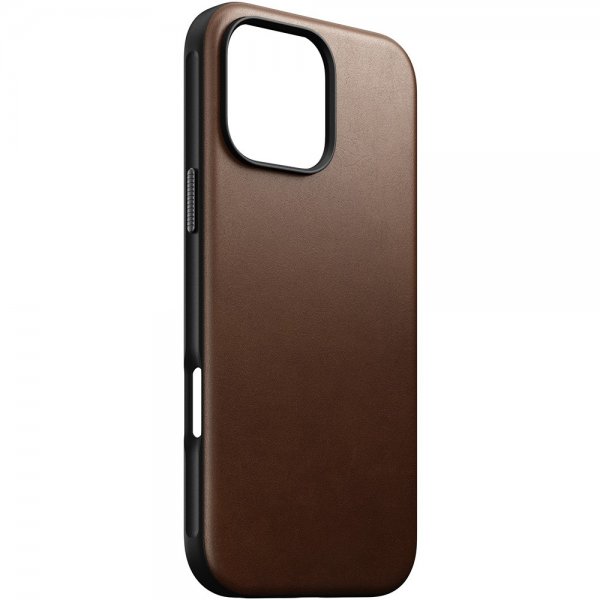 iPhone 16 Pro Max Skal Modern Leather Case Brun