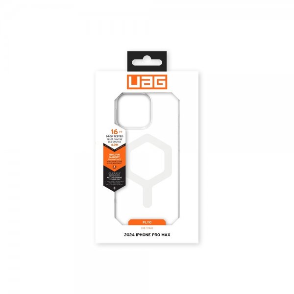 iPhone 16 Pro Max Skal Plyo MagSafe Vit