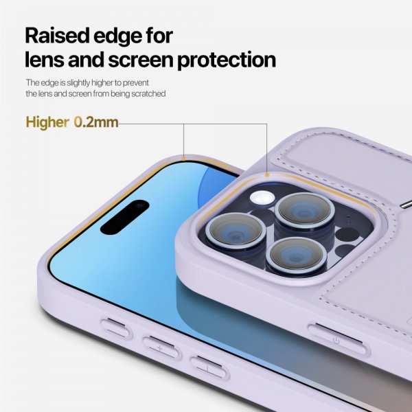 iPhone 16 Pro Max Skal Rafi II Series MagSafe Lila