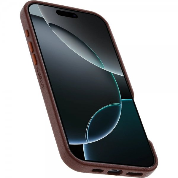 iPhone 16 Pro Max Skal Symmetry Cactus Leather MagSafe Rich Adobe