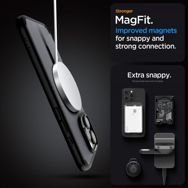 iPhone 16 Pro Max Skal Ultra Hybrid MagFit Frost Black