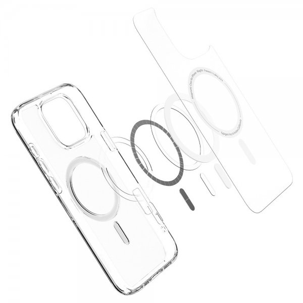 iPhone 16 Pro Max Skal Ultra Hybrid MagFit Frost Clear