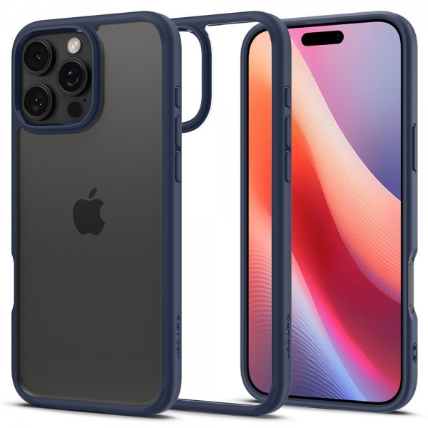iPhone 16 Pro Max Skal Ultra Hybrid Navy Blue