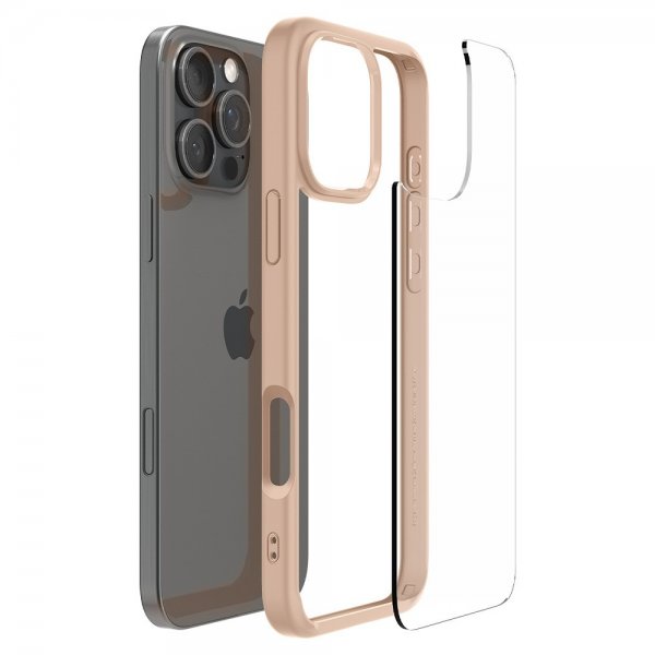 iPhone 16 Pro Max Skal Ultra Hybrid Rose Titanium