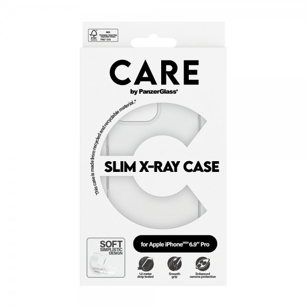 iPhone 16 Pro Max Skal X-Ray Transparent