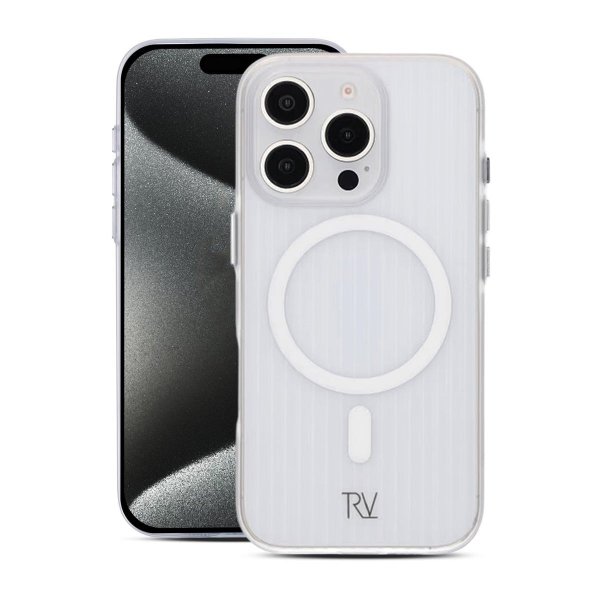 iPhone 16 Pro Skal Korrugerad MagSafe Transparent