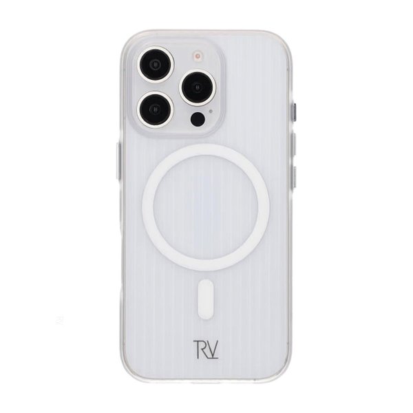 iPhone 16 Pro Skal Korrugerad MagSafe Transparent