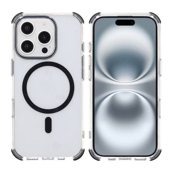 iPhone 16 Pro Skal TPU MagSafe Svart