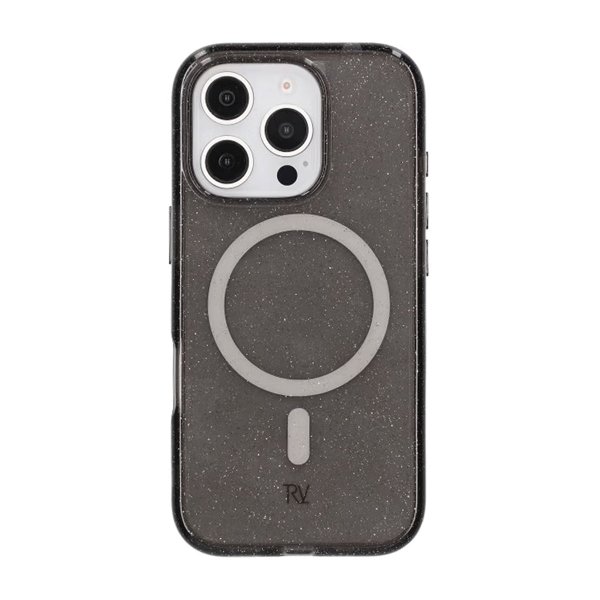 iPhone 16 Pro Skal Glitter MagSafe Svart
