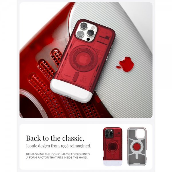 iPhone 16 Pro Skal Classic C1 MagFit Ruby