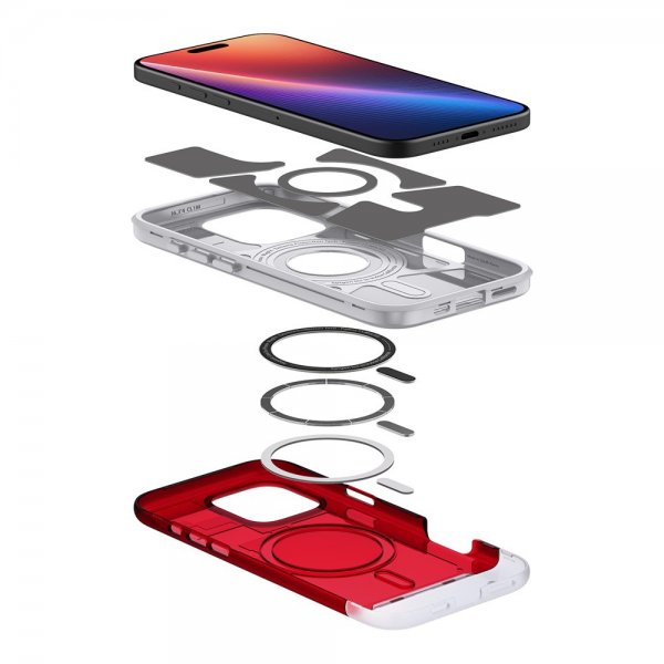 iPhone 16 Pro Skal Classic C1 MagFit Ruby