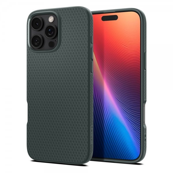 iPhone 16 Pro Skal Liquid Air Abyss Green