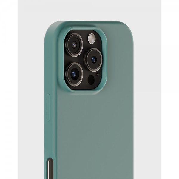iPhone 16 Pro Skal Silikon Moss Green