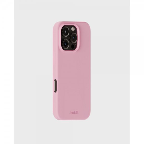 iPhone 16 Pro Skal Silikon Rosa