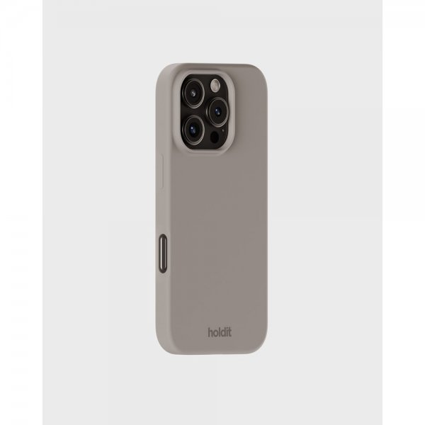 iPhone 16 Pro Skal Silikon Taupe