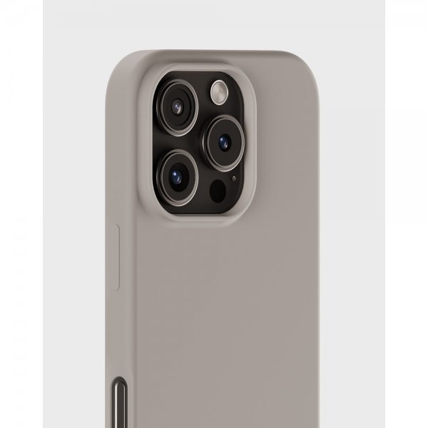 iPhone 16 Pro Skal Silikon Taupe