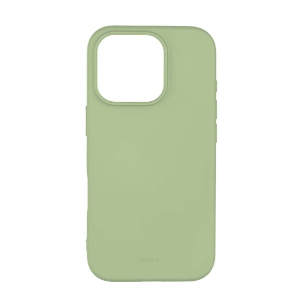iPhone 16 Pro Skal Silikonkänsla Lime