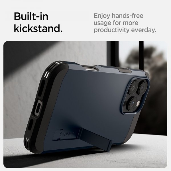 iPhone 16 Pro Skal Tough Armor MagFit Metal Slate