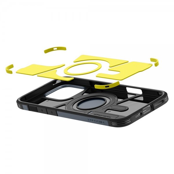 iPhone 16 Pro Skal Tough Armor MagFit Metal Slate