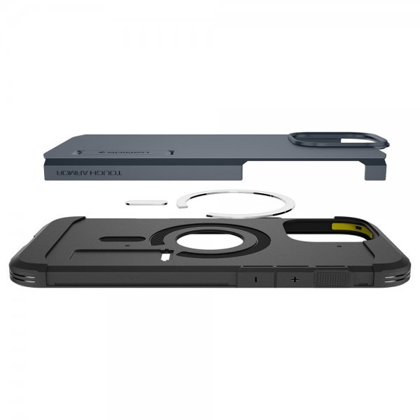 iPhone 16 Pro Skal Tough Armor MagFit Metal Slate