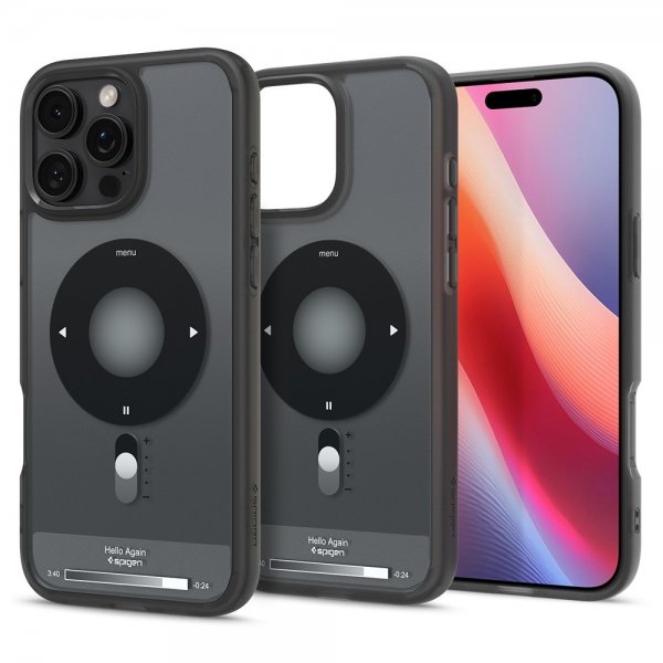 iPhone 16 Pro Skal Ultra Hybrid Classic MagFit Svart