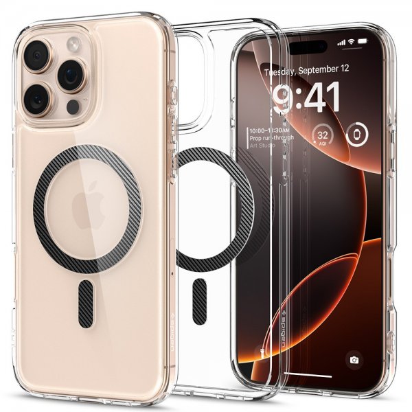 iPhone 16 Pro Skal Ultra Hybrid MagFit Carbon Fiber