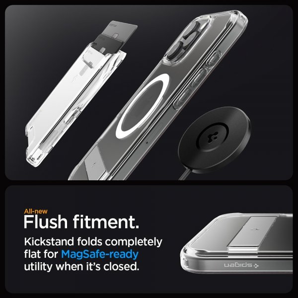 iPhone 16 Pro Skal Ultra Hybrid S MagFit Crystal Clear