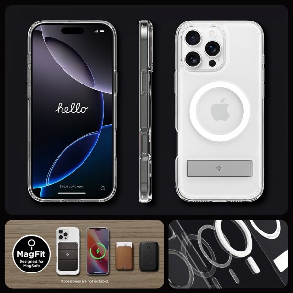 iPhone 16 Pro Skal Ultra Hybrid S MagFit Graphite