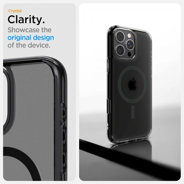 iPhone 16 Pro Skal Ultra Hybrid T MagFit Frost Black