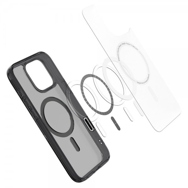 iPhone 16 Pro Skal Ultra Hybrid T MagFit Frost Black