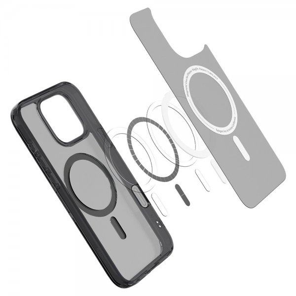 iPhone 16 Pro Skal Ultra Hybrid T MagFit Frost Black