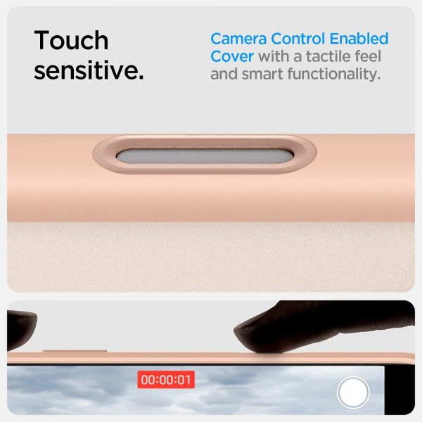 iPhone 16 Pro Skal Ultra Hybrid T MagFit Frost Rose Titanium