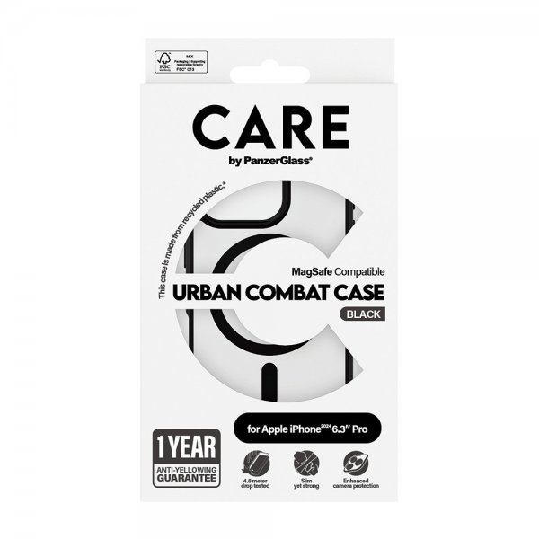 iPhone 16 Pro Skal Urban Combat MagSafe Svart