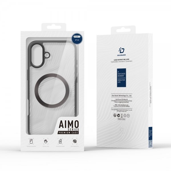 iPhone 16 Skal Aimo Series MagSafe Svart