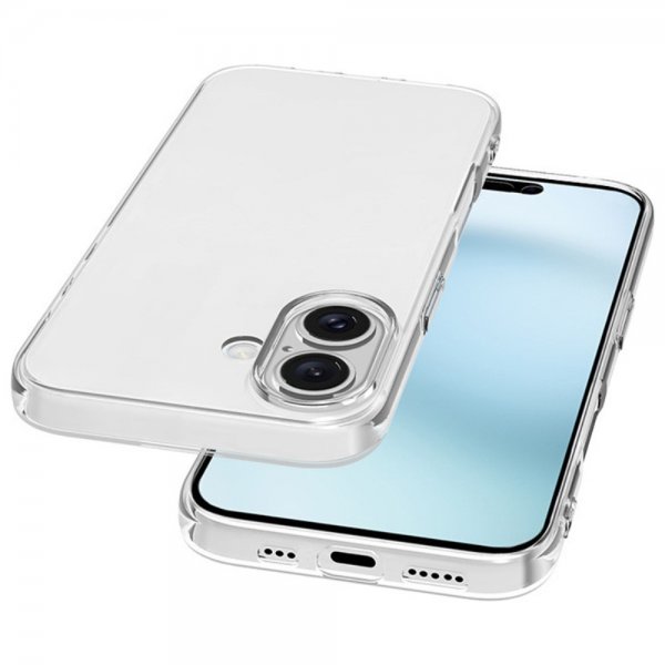 iPhone 16 Skal Feather Series Transparent