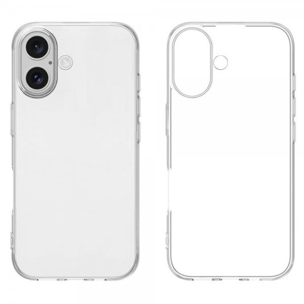 iPhone 16 Skal Feather Series Transparent