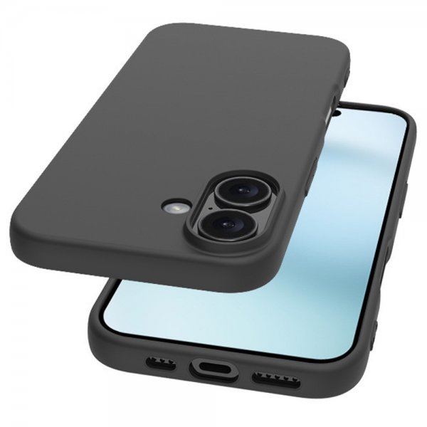 iPhone 16 Skal Feather Series Raven Black