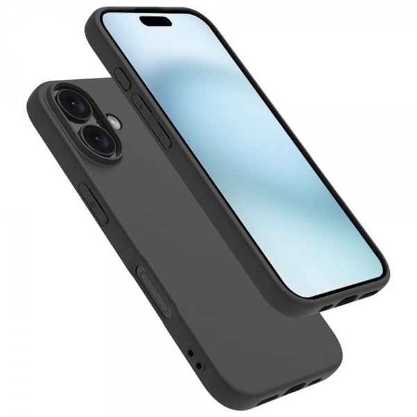 iPhone 16 Skal Feather Series Raven Black