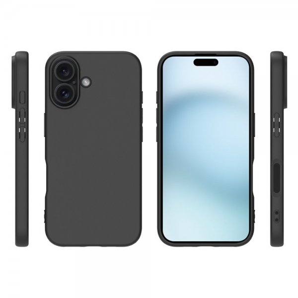 iPhone 16 Skal Feather Series Raven Black