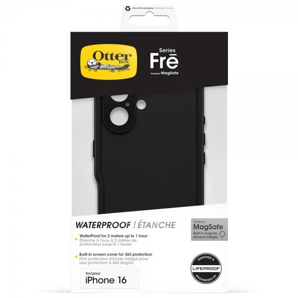 iPhone 16 Skal Fre MagSafe Svart